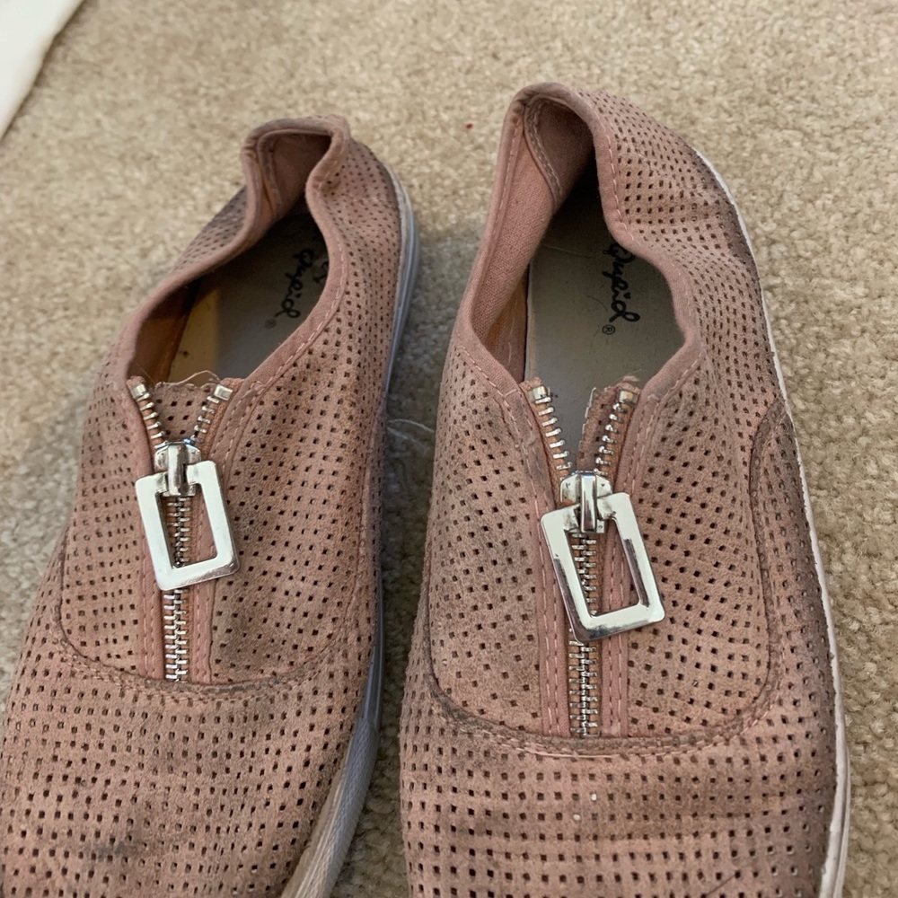 Qupid pink sneakers